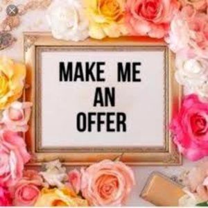 Feel free to make offers!